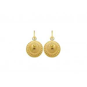 Boucles d'oreilles Noeud Forçat 8.50 x 16 mm or bijouxcreoles.com