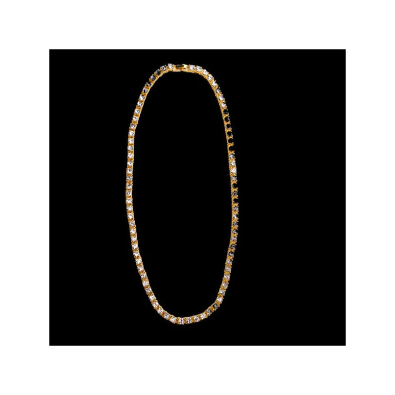 Cuban rhinestone necklace