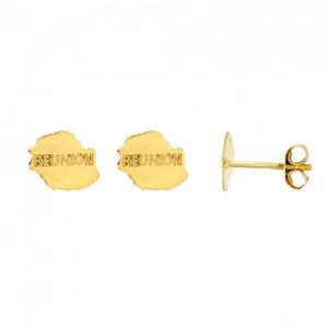 Boucles d'oreilles pendantes arbre de vie Or 9 Carats bijouxcreoles.com