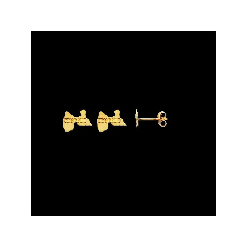 Earrings from the Island of Guadeloupe in Gold