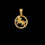 Pendentif Zodiaque Bélier en Or