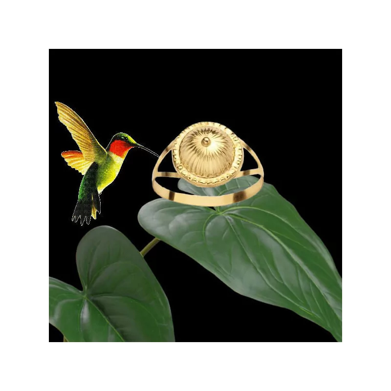 Bague Chou Or 18 Carats bijouxcreoles.com
