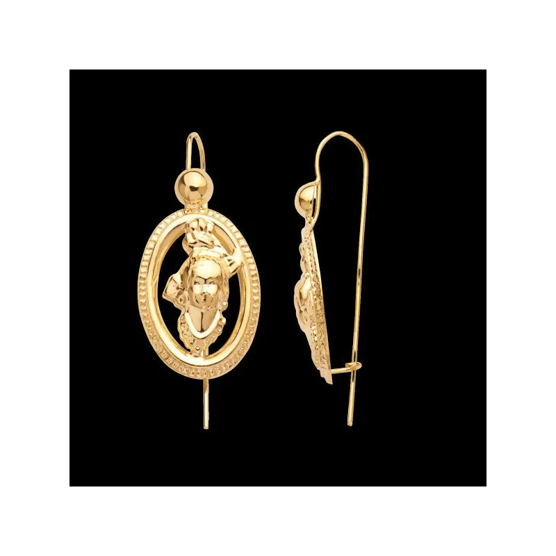 Boucles Madras avec entourage bijouxcreoles.com