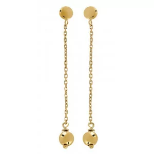 Boucles d'oreilles pendantes arbre de vie Or 9 Carats bijouxcreoles.com