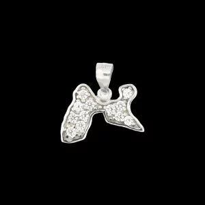 Pendentif Motif Moto Argent bijouxcreoles.com