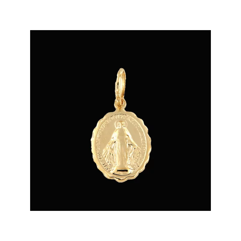 Gold-Plated Miraculous Pendant Gold-Plated Miraculous Pendant