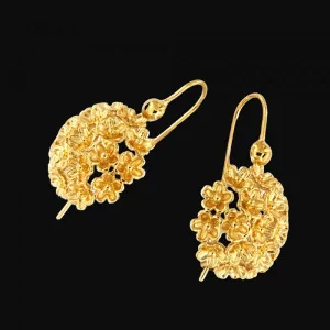 Boucles d'oreilles Pendante Diamanté bijouxcreoles.com