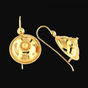Boucles d'oreilles Créoles Fleur Tropical bijouxcreoles.com