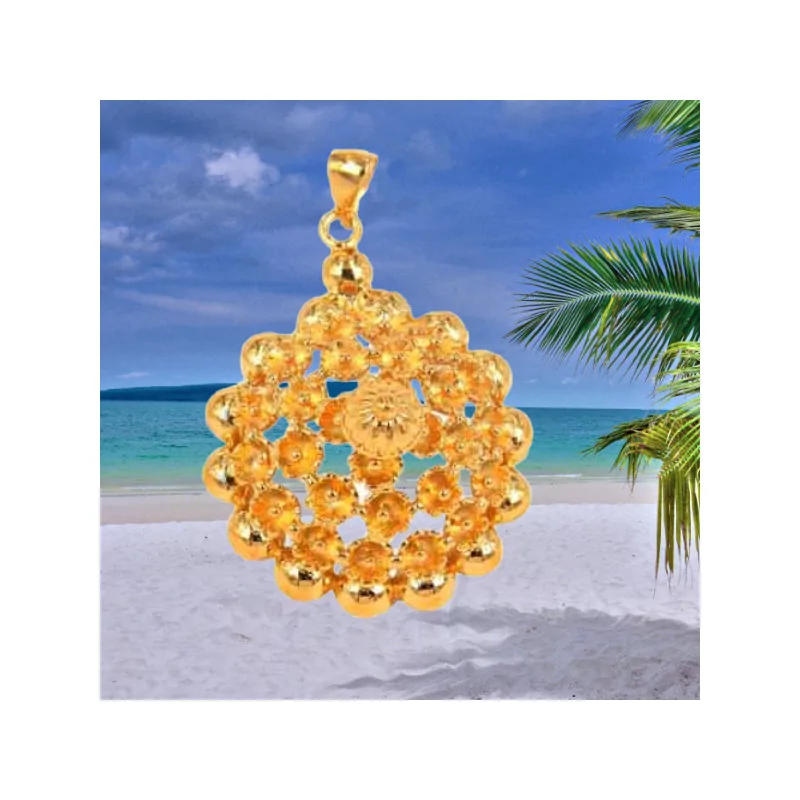 Pendant Gold Plated Tété Hoop