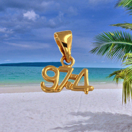 Pendentif Plaqué Or 974/973/972/971