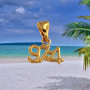 Pendentif Plaqué Or 974/973/972/971