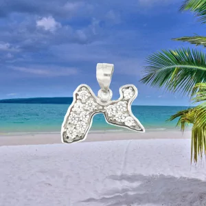 Pendentif Motif Moto Argent bijouxcreoles.com