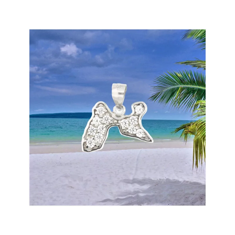 Pendentif Guadeloupe OZ MM bijouxcreoles.com