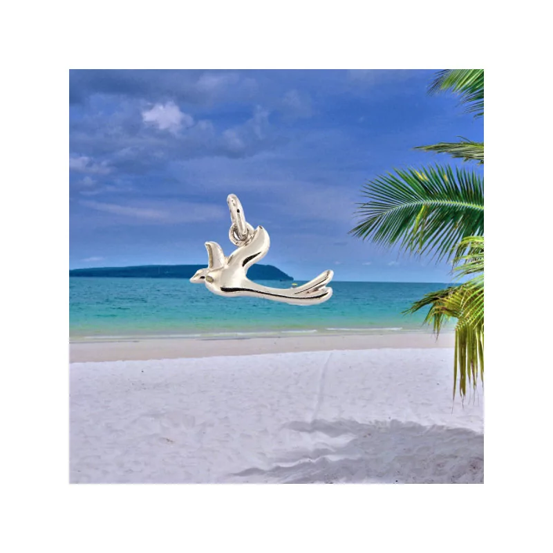 Silver Tropicbird Pendant Silver Tropicbird Pendant