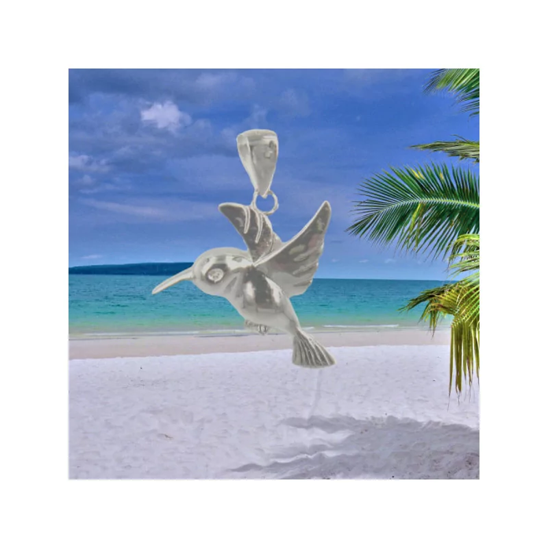 Silver Hummingbird Pendant Silver Hummingbird Pendant
