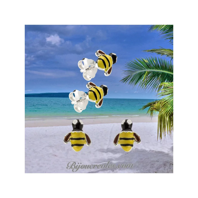 Bee earrings