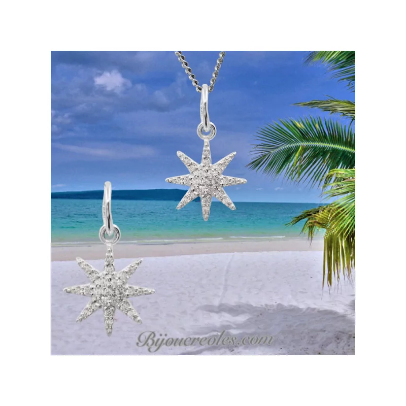 Eight-pointed Star Pendant