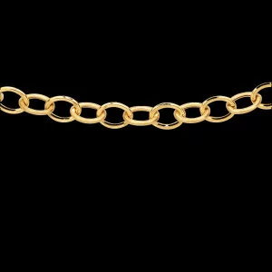 Collier maille Forçat 7 mm bijouxcreoles.com
