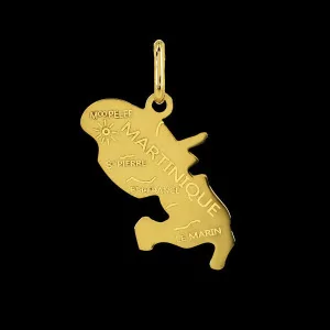 Pendentif lettre A en Or 9 Carats bijouxcreoles.com