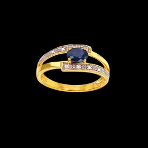 Bague Coulée de Lave Or 9 Carats bijouxcreoles.com