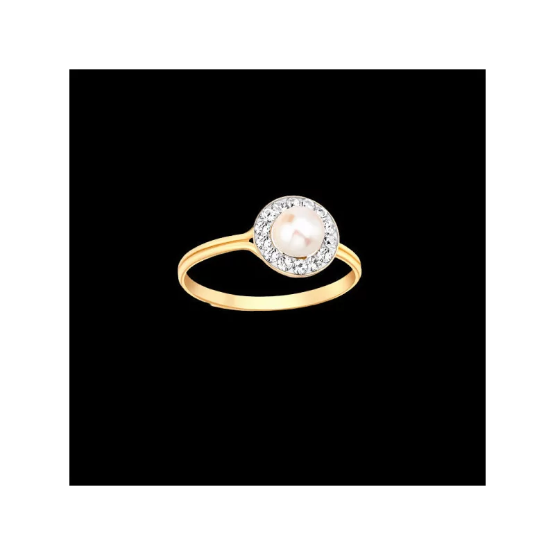 Bague Or perle de culture eau douce bijouxcreoles.com Bague Or perle de culture eau douce bijouxcreoles.com