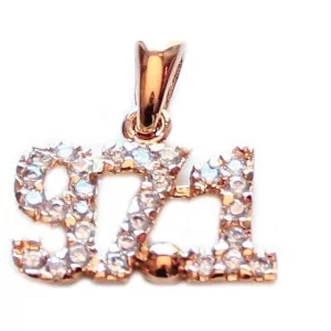 Pendentif Plaqué or 974 Paille ajouré bijouxcreoles.com