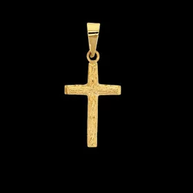 Pendentif croix ciselée bijoux créoles
