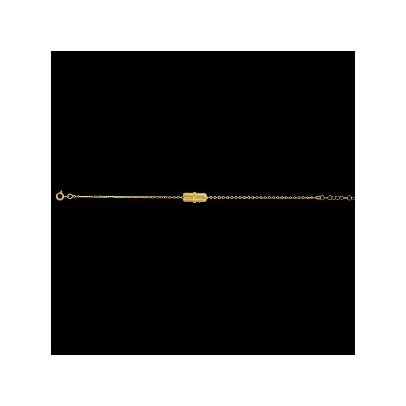 Bracelet Fagot 1 motif Or 18 Carats bijouxcreoles.com
