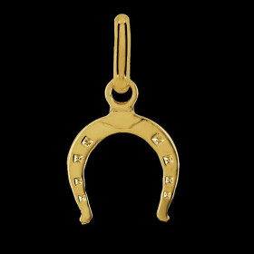 Pendentif Fer à cheval Or 18 Carats