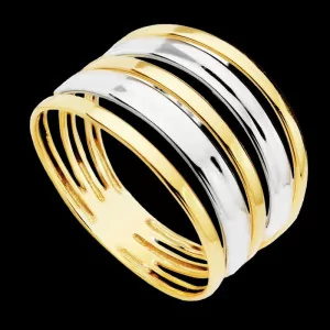 Bague solitaire 4 griffes G37 Oxyde Zirconium Or 9 Carats bijouxcreoles.com