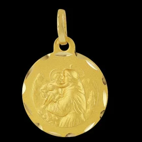 Médaille Saint Antoine Or jaune 18 Carats