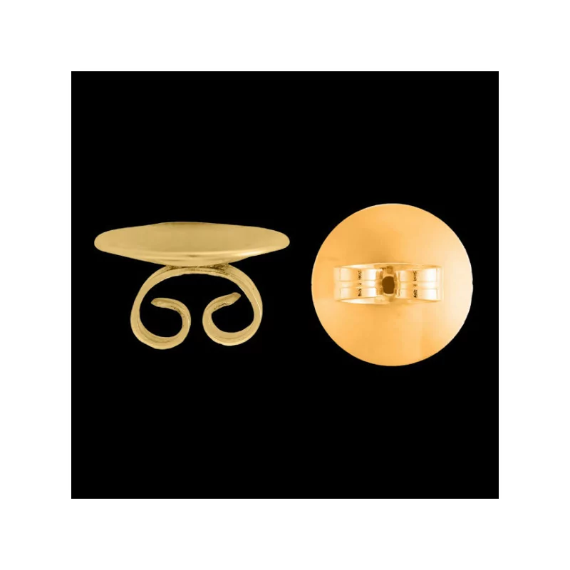 Golden curved stroller Golden curved stroller