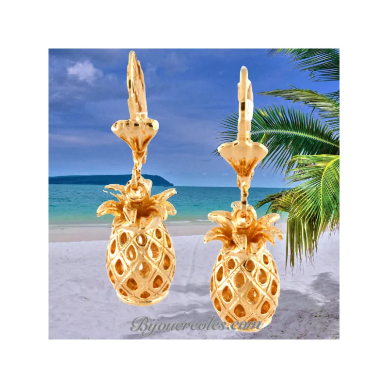 Victoria Pineapple Earrings