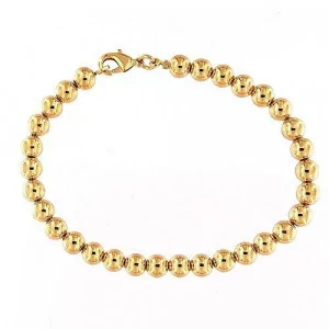 Bracelet maille jaseron plaqué or bijouxcreoles.com
