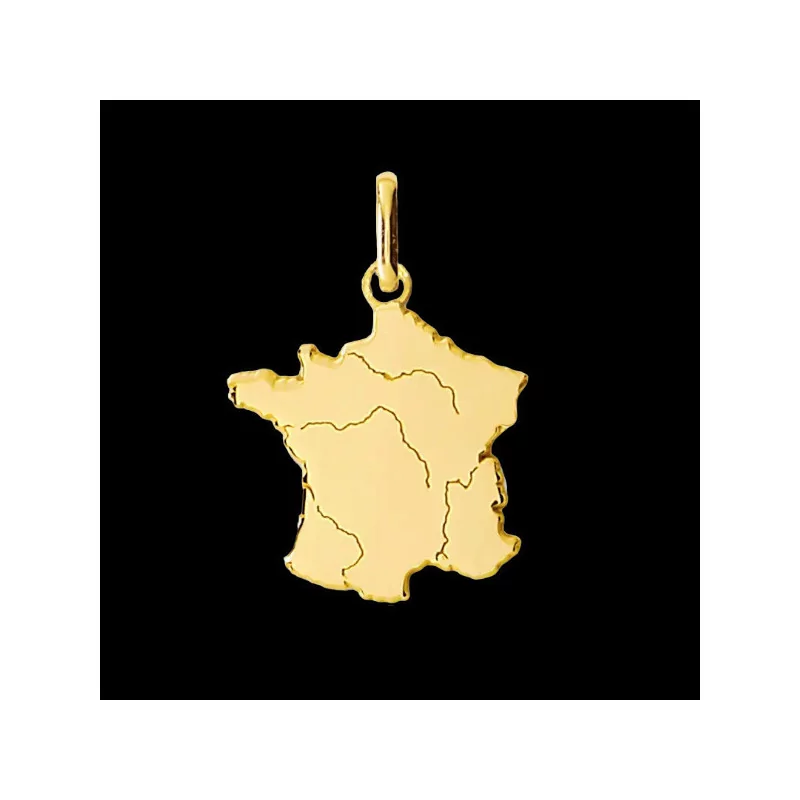 Pendentif France Or bijouxcreoles.com