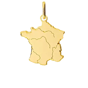 Pendentif lettre V en Or 9 Carats bijouxcreoles.com