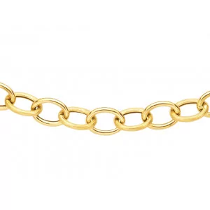 Forçat chain necklace 8.50 mm 18 Carat Gold
