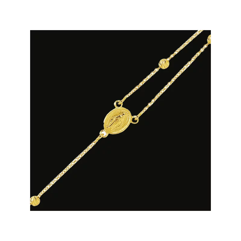 Miraculous Virgin Gold Bracelet