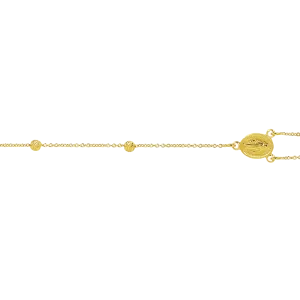 Bracelet Vierge miraculeuse Or bijouxcreoles.com