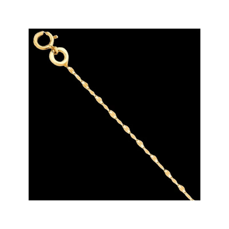 Chaîne de cheville maille Fantaisie Or bijouxcreoles.com Chaîne de cheville maille Fantaisie Or bijouxcreoles.com