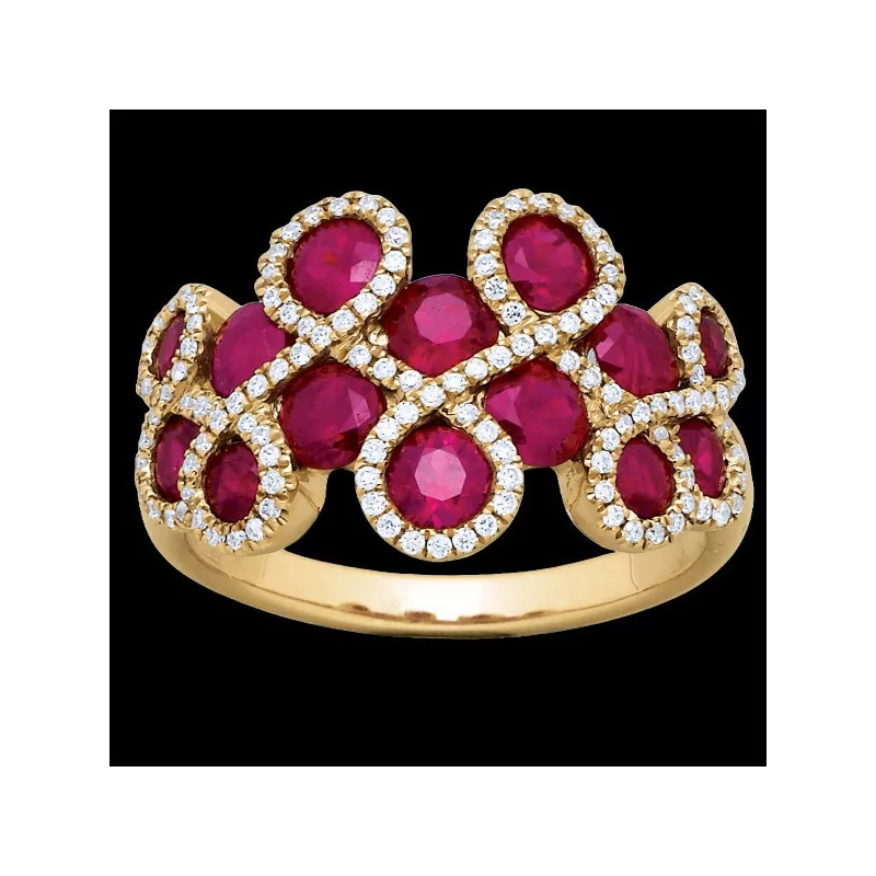 Rocher du Diamant Rubis Or bijouxcreoles.com