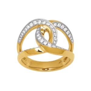 Bague Martelée large Or 9 Carats bijouxcreoles.com