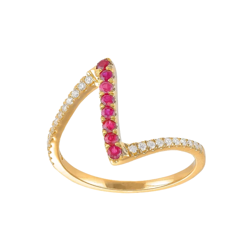 Bague rocher du Diamant Rubis bijouxcreoles.com