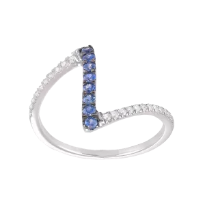 Bague solitaire 4 griffes Oxyde Zirconium Or 9 Carats bijouxcreoles.com