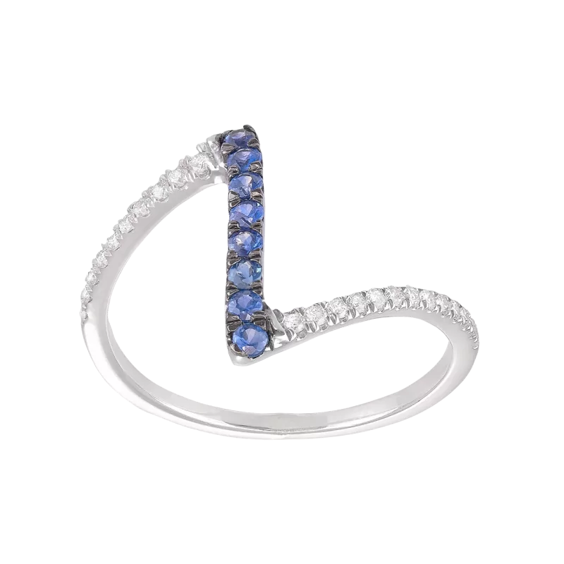 Bague rocher du Diamant Saphirs bijouxcreoles.com