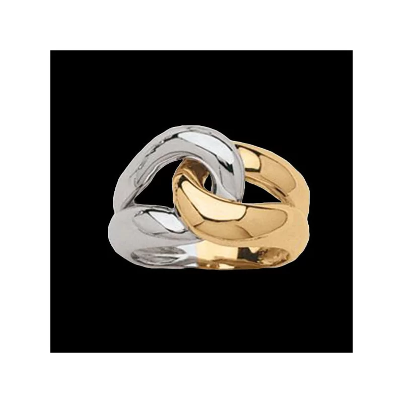 Ring cast from the Piton de la Fournaise gold.