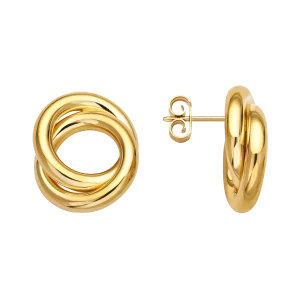 Boucles d'oreilles Chou Or bijouxcreoles.com