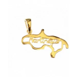 Pendentif Ajouré Cartes Plaqué or bijouxcreoles.com