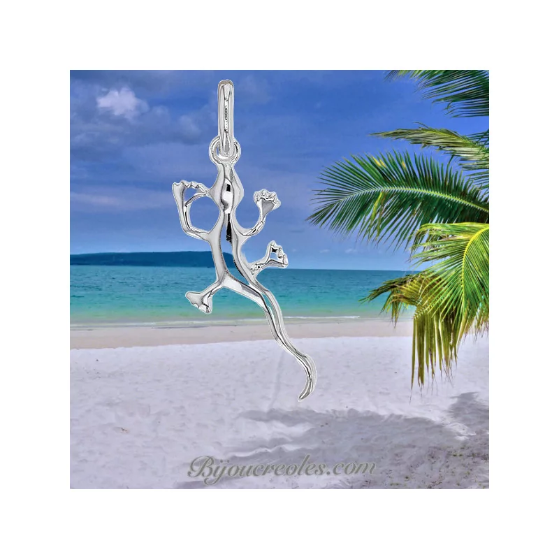 Gecko Silver Pendant Gecko Silver Pendant