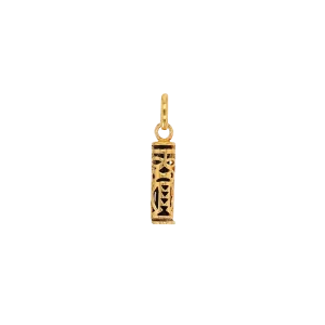 Pendentif Carte de la Guyane Plaqué Or bijouxcreoles.com
